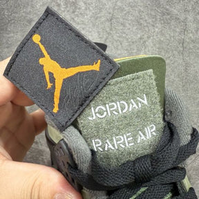 Air Jordan 4 Undefeated Olive Green