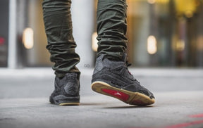 Levis X Air Jordan 4 Black Semi UA Quality (1081