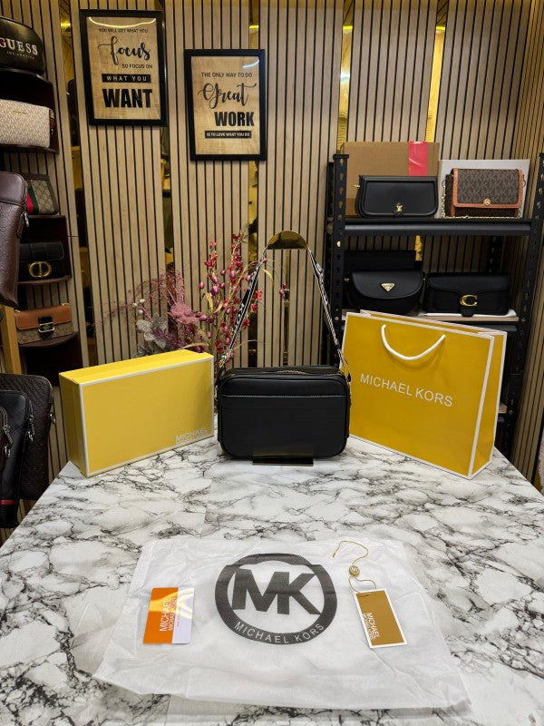 Michael  Kors Maeve With Box And Dust Bag Including Carry Bag (Black)