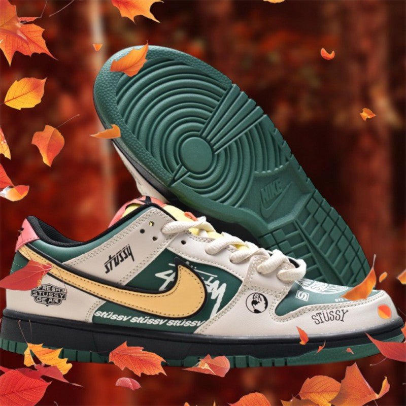 dunk stussy green Just do it as2