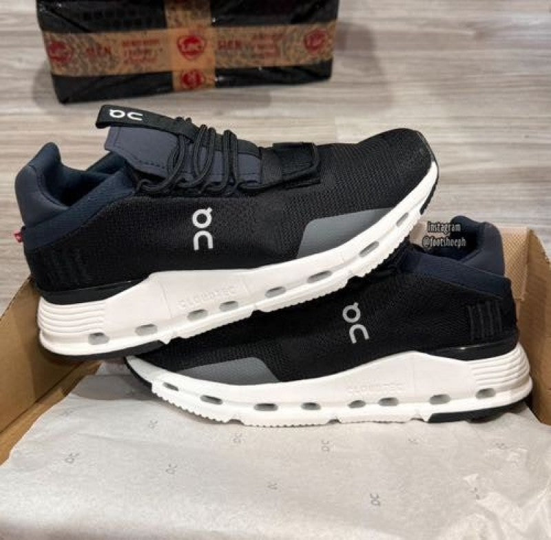 On Cloud Nova Running Black White