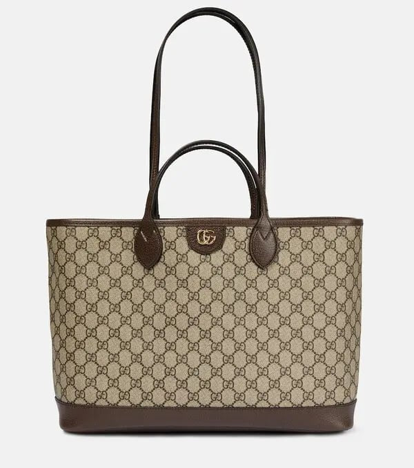 GUCC  I Ophidia Medium Gg Canvas Tote Bag with dust cover 491