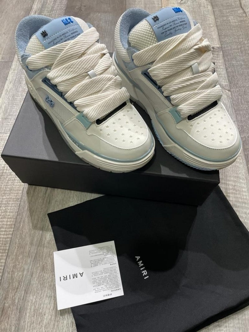 Amir MA 1 Low Top Sneakers Sky Blue White