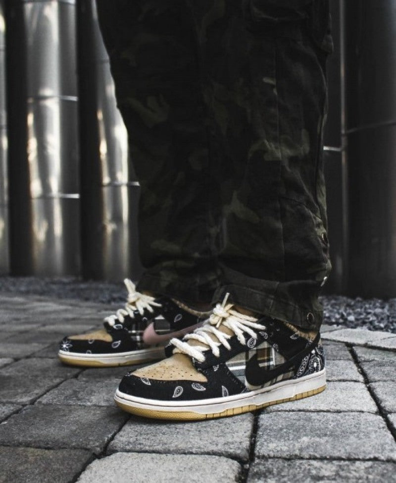 Nikee Sb Dunk Low Travis Scott Bandana Semi UA