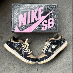 Nikee Sb Dunk Low Travis Scott Bandana Semi UA