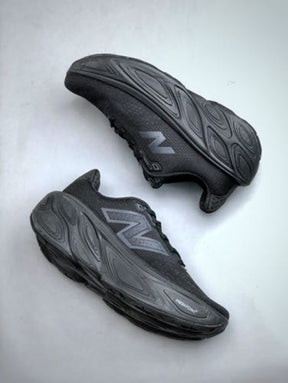fresh foam x more v5 all black running shoes