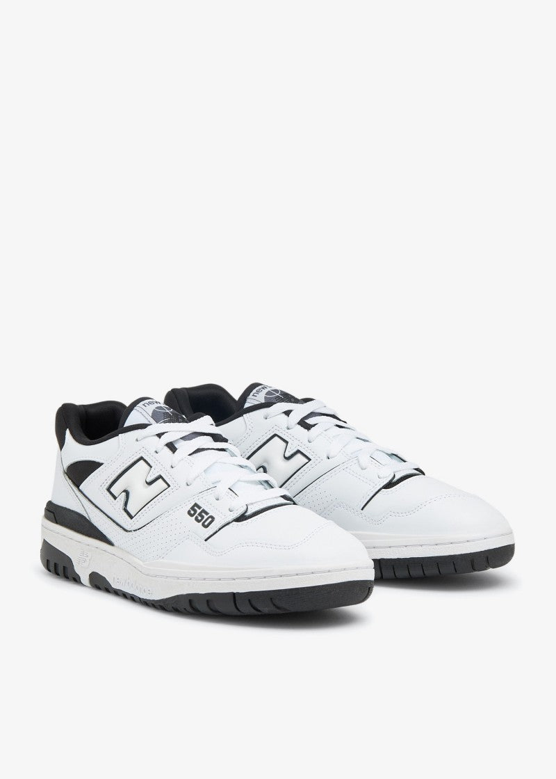 New Balance 550 White Black 555