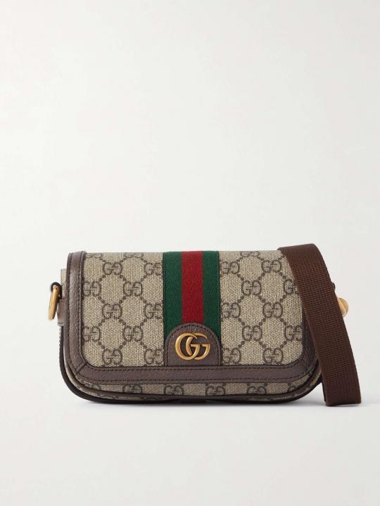 Gucci  ophidia  mini  signature  bag  with  og  box