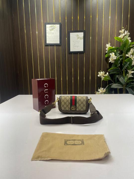 Gucci  ophidia  mini  signature  bag  with  og  box