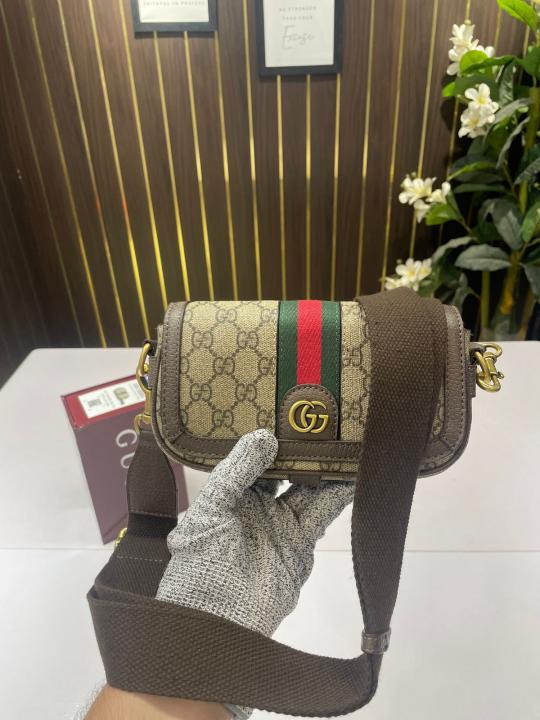 Gucci  ophidia  mini  signature  bag  with  og  box