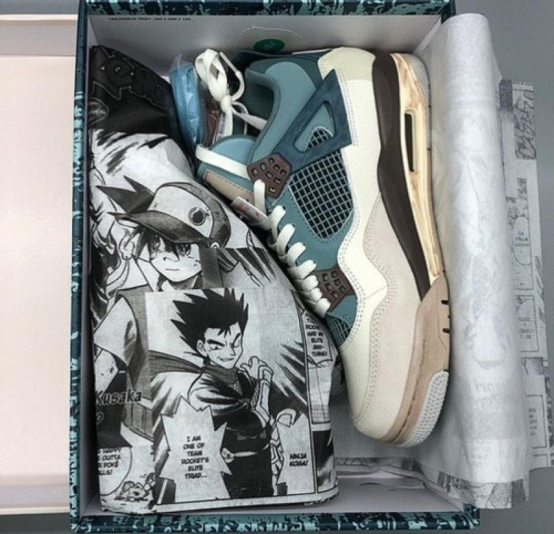 Air Jordan Retro 4 Snorlax Custom Semi UA