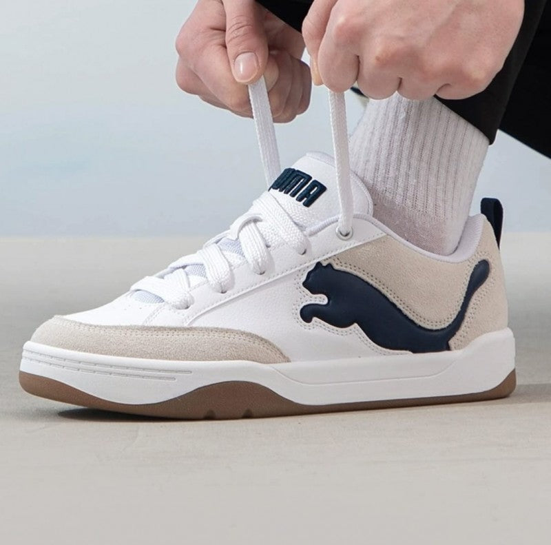 pum aa Park Lifestyle white navy Fix