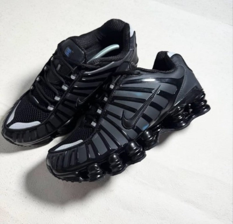 Nikee shox TL Black Blue Thermal colour change