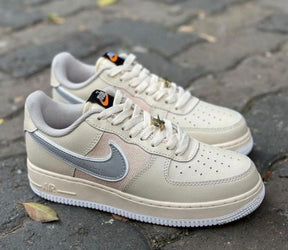 E Airforce 1 low beige reflective