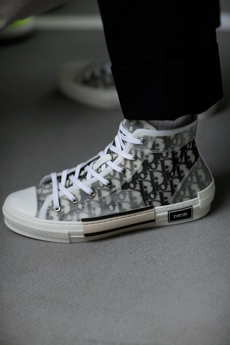 Diorr B23 High Conversee Oblique White ab31