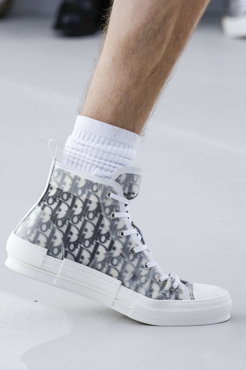 Diorr B23 High Conversee Oblique White ab31