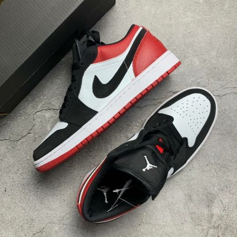 Nikee Air Jordan 1 Low Black Toe