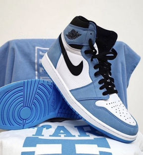 NIKEE Air JORDAN 1 HIGH UNIVERSITY BLUE SEMI UA
