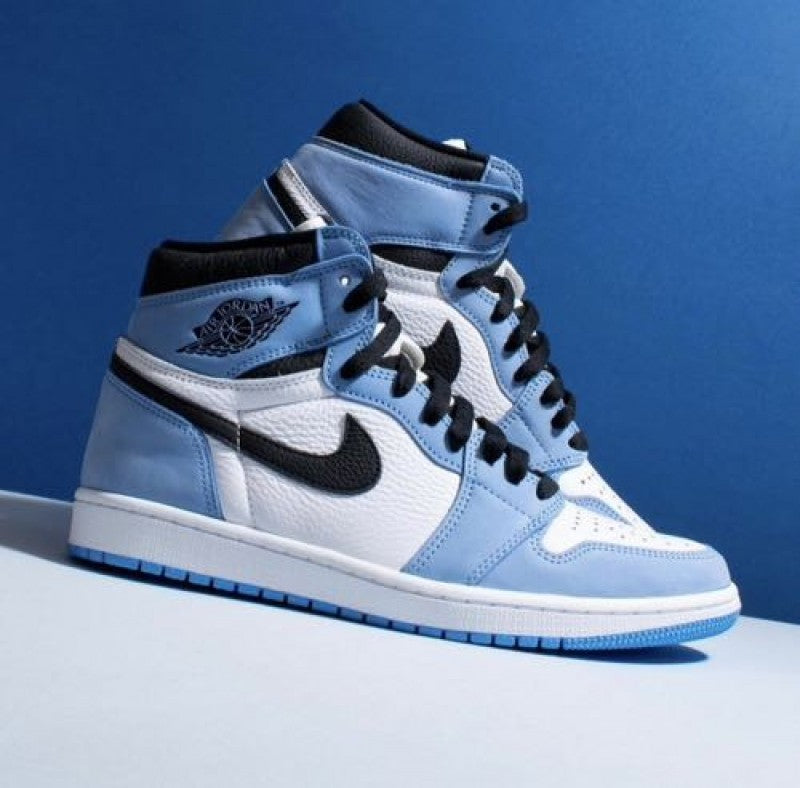 NIKEE Air JORDAN 1 HIGH UNIVERSITY BLUE SEMI UA