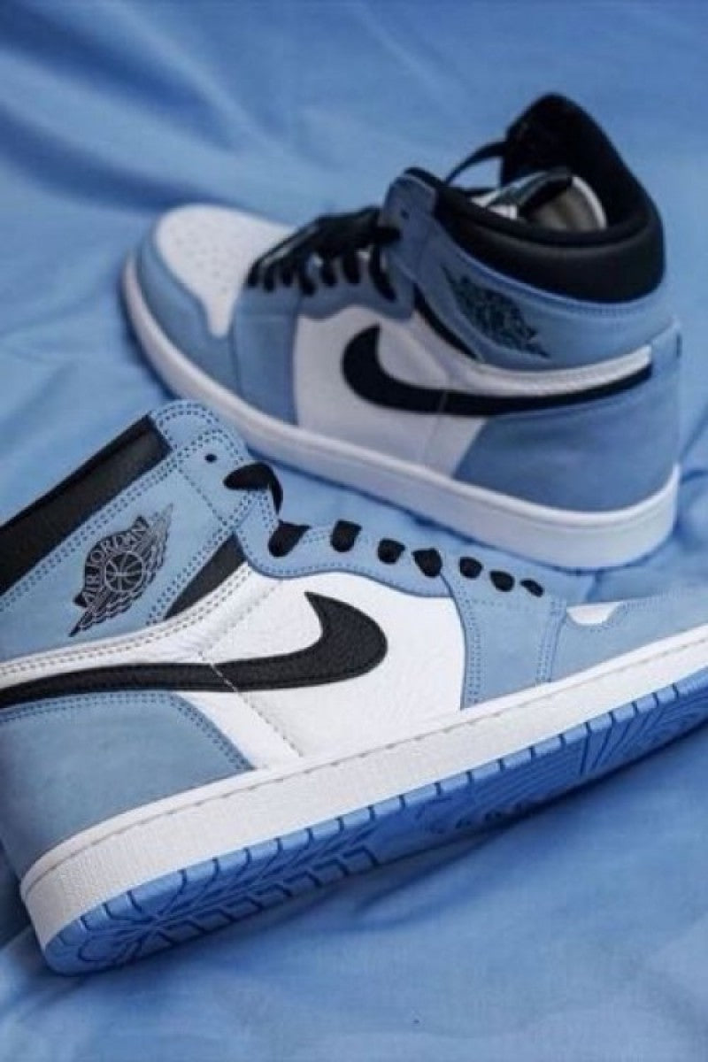 NIKEE Air JORDAN 1 HIGH UNIVERSITY BLUE SEMI UA