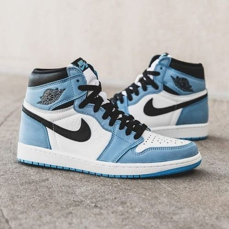 NIKEE Air JORDAN 1 HIGH UNIVERSITY BLUE SEMI UA