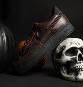 Nikee Airforce 1 Low Halloween Skull