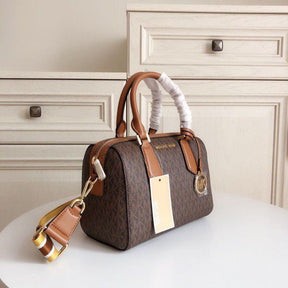 Michael  Kors  Boston  Brown  With  Dust  Bag  (71012  Coffee  Brown)
