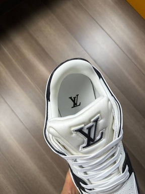 Lv Trainer Nigo Denim Black White 163
