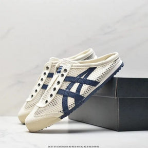 Onitsuk aa Tiger maxico 66 sabot half cut shoe sneaker Cream navy (258