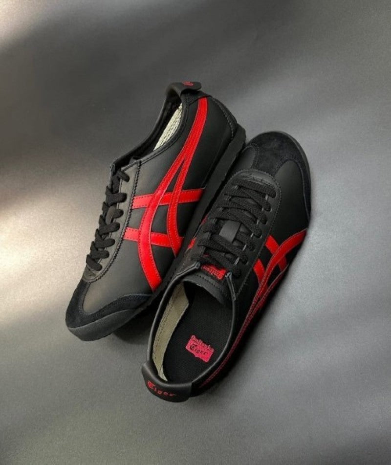 Onitsuka Tiger Mexico 66 Black Classic Red 240