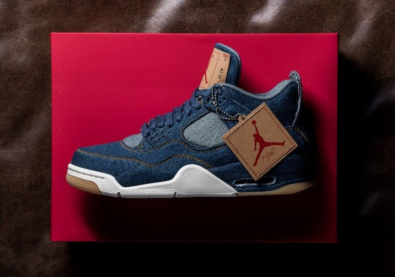 Air JORDAN 4 LEVIS DENIM SEMI UA