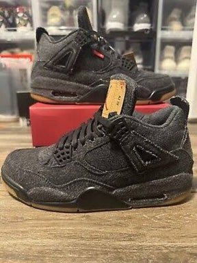 Levi s x Air Jordan 4 Retro Black Denim