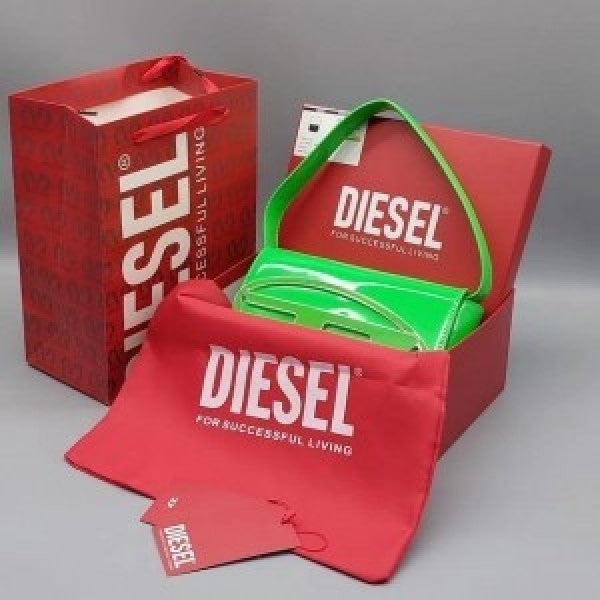 DIESE  L 1DR SHOULDER BAG WITH OG BOX DUST BAG WITH CARRY BAG premium quality (green) (S12)