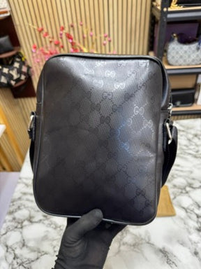 GUCC  I GG OPHIDIA LOGO SIDE BAG UNISEX ARTICLE PREMIUM QUALITY WITH OG DUST BAG (BLACK)