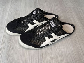 Onitsuka Tiger Sabot Slip On Black White