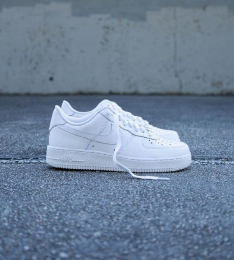 Nik.e Airforce 1 white pure leather heavy quality 164