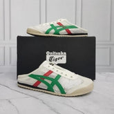 Onitsuka Tiger Mexico 66 Sabot "Half Cut Shoe Sneaker White Green" #720