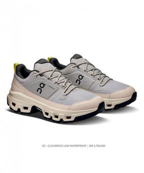 On Cloud Rock waterproof Running grey