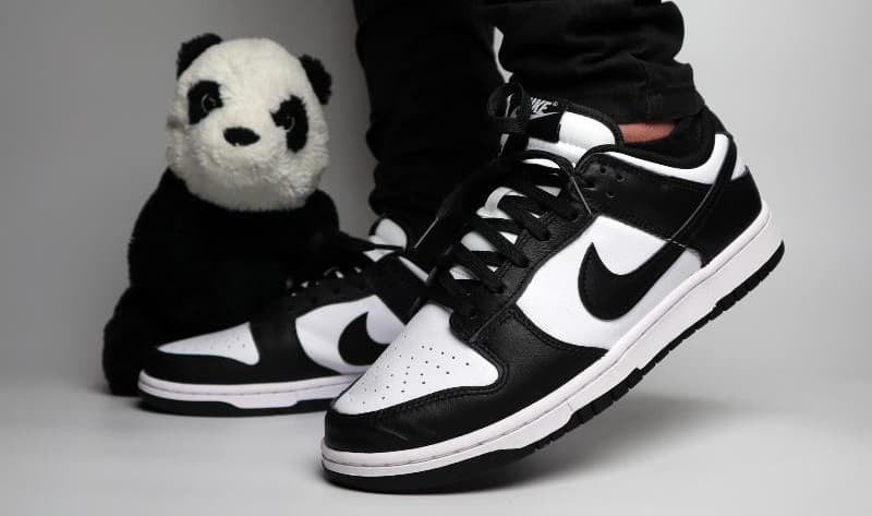 SB Dunk Low Panda Black White 116