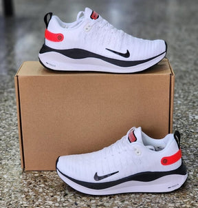 Nikee ReactX Infinity Run 4 "White Light Crimson" #723