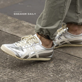 Onitsuka Tiger Mexico 66 Silver White 109