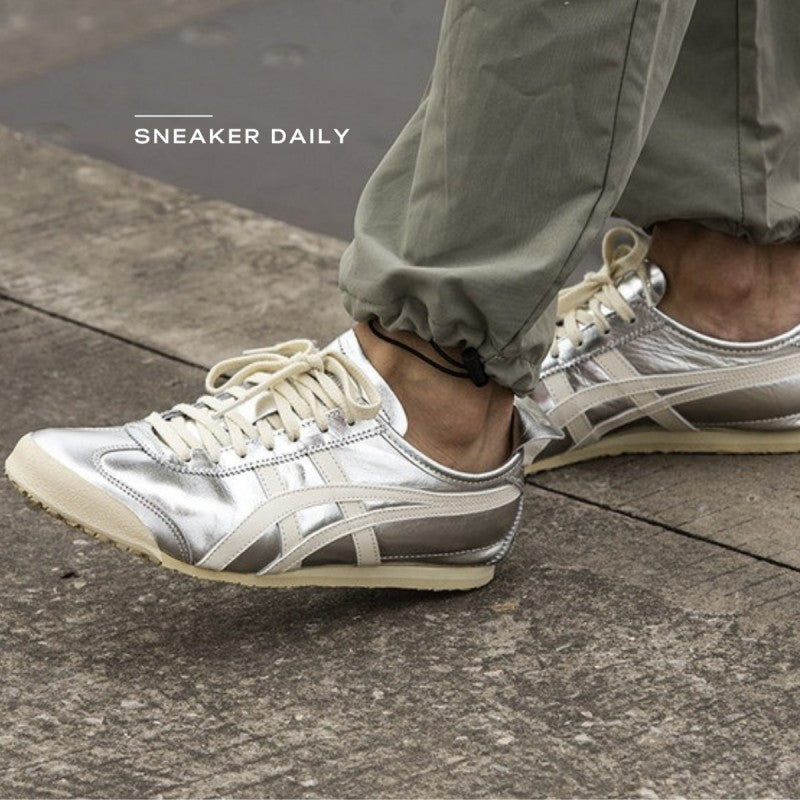 Onitsuka Tiger Mexico 66 Silver White 109