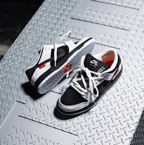 Nikee SB Dunk Low X "TightBooth Black White" #726