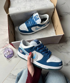 Nikee SB Dunk Low Born X "Raised One Block At Time" #727