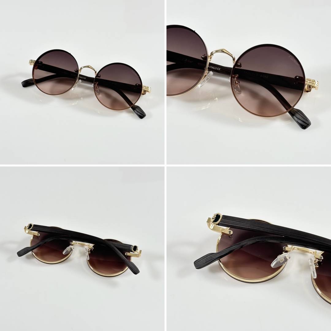 Cartier 2446 Gold Brown DC
