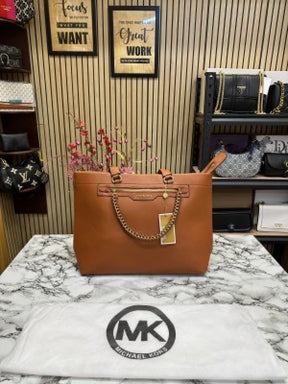 Michael  Kors Slater Large Tote Shoulder Bag Signature (brown)