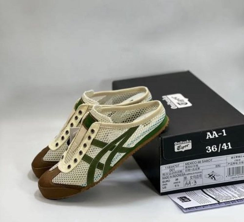 Tiger Mexico 66 Sabot biege/grass green mens fix