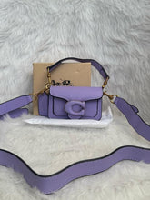 Coach  Tabby  12  Purple  Monogram  Mini  With  Original  Box  (6806  Purple)