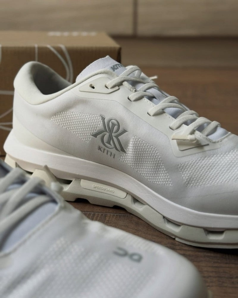 On Running x Kith Cloudzone White Ice 176