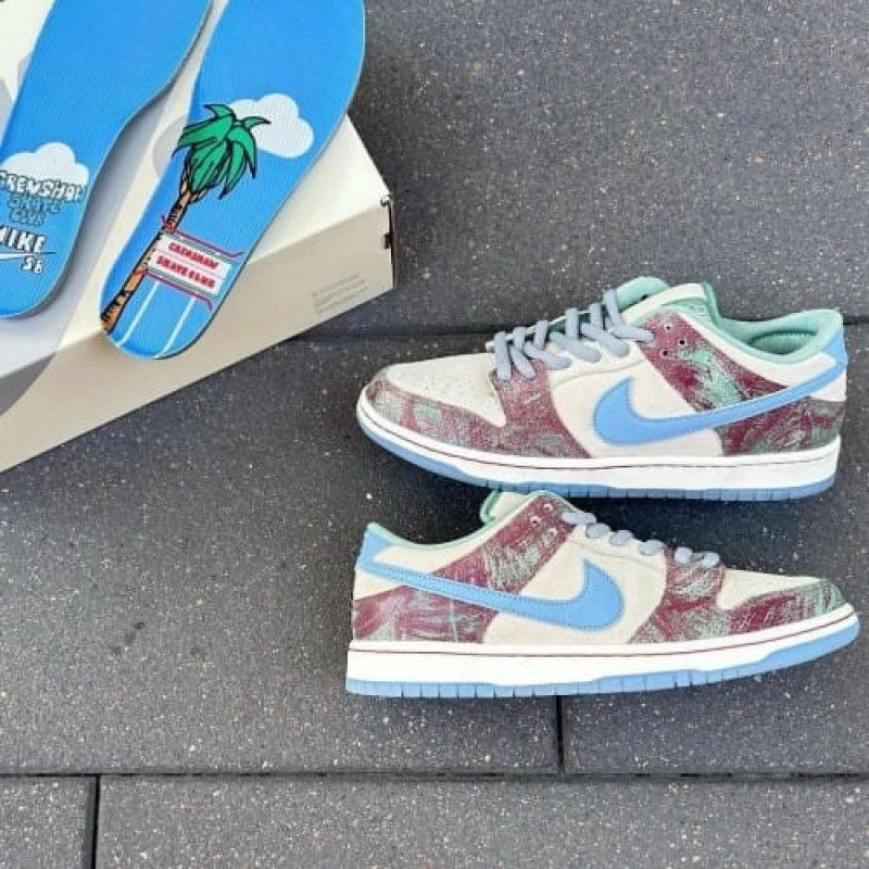 Nik ee SB DUNK LOW CRENSHAW SKATE CLUB SEMI UA 111